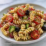 Basic Cold Pasta Recipe for 10 Servings