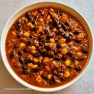 Black Bean Enchilada Casserole for 4
