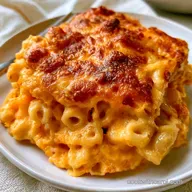Butternut Squash Mac Cheese: Baked