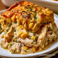 Chicken Tamale Pie with Green Chiles