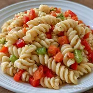 Creamy Mayo Pasta Salad for 8 Servings