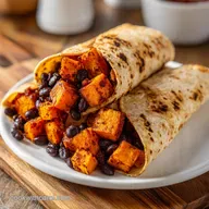 Crispy Sweet Potato Black Bean Tacos: Golden and Vegan
