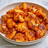 Crispy Garlic Air Fryer Cauliflower
