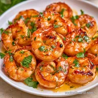 Garlic Lime Grilled Shrimp for 4 Servings