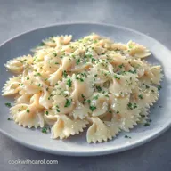 Garlic Parmesan Pasta Salad: Creamy