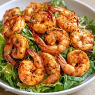 Healthy Grilled Shrimp Salad for 4
