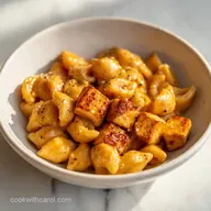 High Protein Garlic Parmesan Pasta Bowl: Silky and Savory