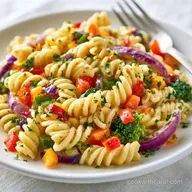 Homemade Italian Dressing Pasta: Zesty