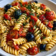 Large Batch Pasta Salad for 8 Servings