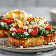 Mediterranean Breakfast Sandwich: Fluffy and Fresh