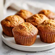 Banana Muffins with Coconut Sugar in 30 Minutes: Golden