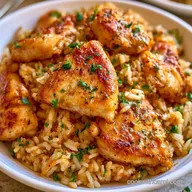 Chicken and Rice: One-Pan Baked