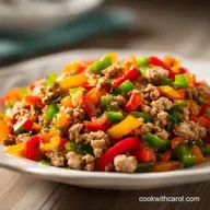 High Protein Breakfast Taco Scramble Meal Prep