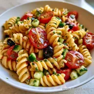 Quick Picnic Pasta Salad for 12 Servings