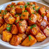 Crispy Roasted Sweet Potato Dinner