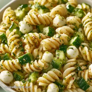4 Ingredient Pasta Salad for 12 Servings
