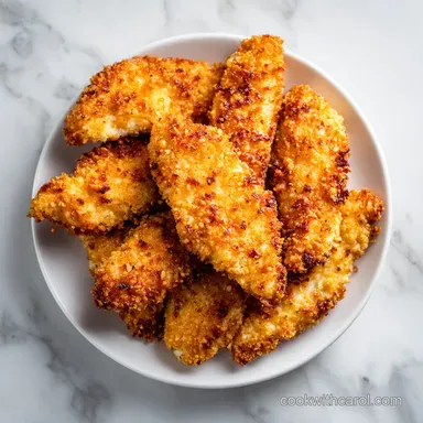 Air Fryer Breaded Chicken Breast Recipe for 4 Servings