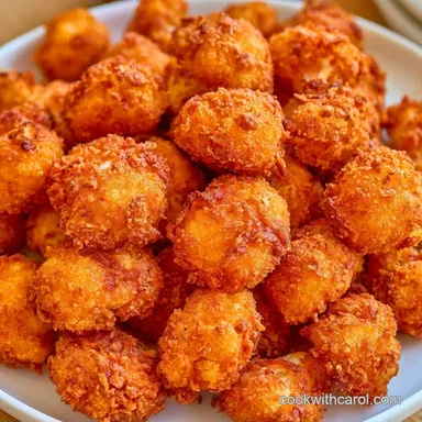 Crispy Air Fryer Cauliflower Bites Recipe Card