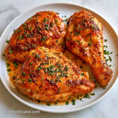 Crispy Air Fryer Chicken Quarters