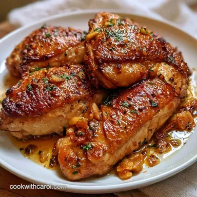Air Fryer Garlic Chicken Quarters Crispy