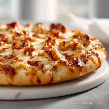BBQ Chicken Pizza in 30 Minutes Recipe Card
