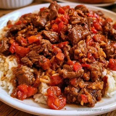 Beef Skillet in 40 Minutes Recipe Card