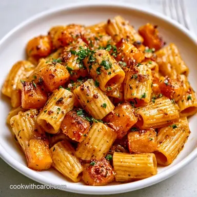 Brown Butter Butternut Squash Pasta (4) Recipe Card
