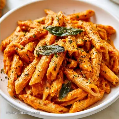 Brown Butter Pumpkin Pasta in 30 Minutes