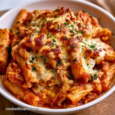 Baked Ziti with Ground Beef