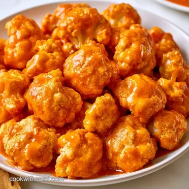 Buffalo Cauliflower Air Fryer: Crispy Recipe Card