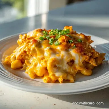 Buffalo Chicken Mac and Cheese: Creamy Recipe Card