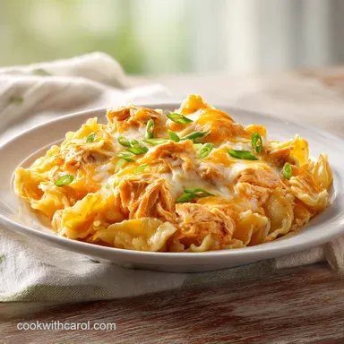 Buffalo Chicken Mac and Cheese: Creamy