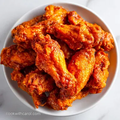 Game Day Recipe with Buffalo Wings Baked