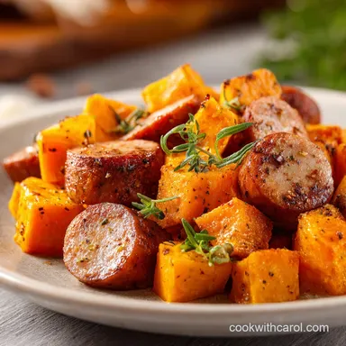 Chicken Sausage Breakfast Bowl for 4 Recipe Card