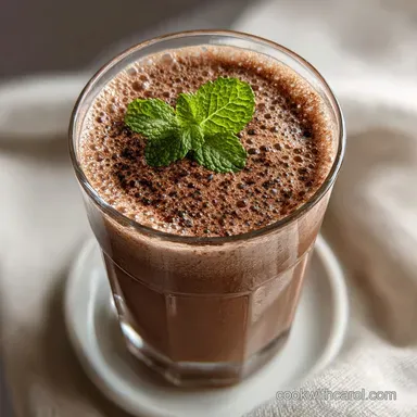 Chocolate Protein Smoothie Recipe in 5 Minutes for One Serving