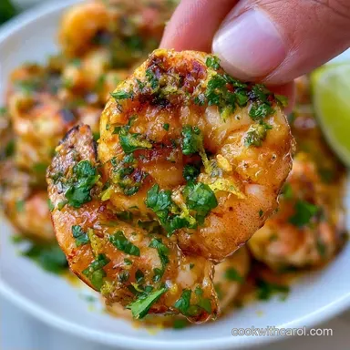Cilantro Lime Grilled Shrimp in 35 Minutes