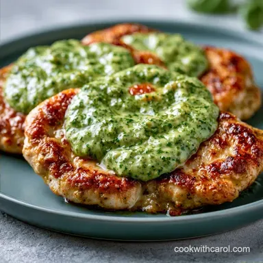 Creamy Garlic Pesto Chicken in 30 Minutes