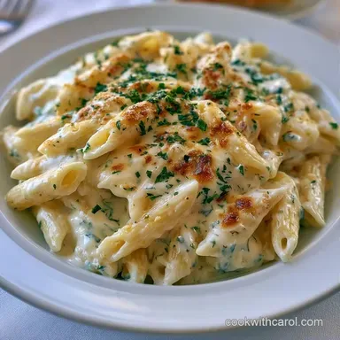 Creamy Greek Yogurt Pasta in 25 Minutes Recipe Card