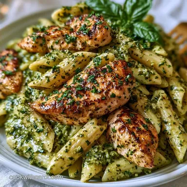 Pesto Chicken Penne in 30 Minutes
