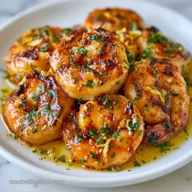 Garlic Butter Grilled Shrimp in 17 Minutes