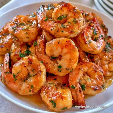 Easy Grilled Jumbo Shrimp Recipe Card