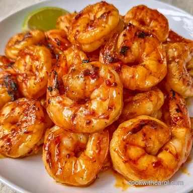 Grilled Honey Lime Shrimp in 30 Minutes Recipe Card