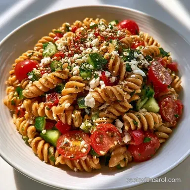 Healthy Veggie Pasta Salad in 25 Minutes