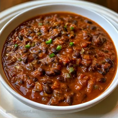 Bean Soup Black in 50 Minutes