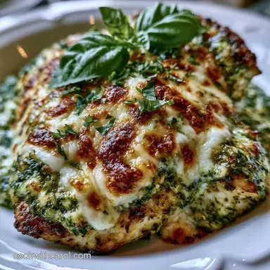 Juicy Baked Pesto Chicken in 30 Minutes