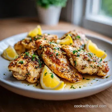 Quick Weeknight Chicken Dinner: Pan-Seared with Lemon Garlic Sauce