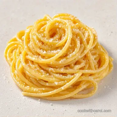 Lemon Parmesan Pasta Side in 15 Minutes Recipe Card