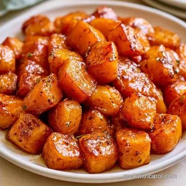 Butternut Squash Side Dish: Maple Glazed