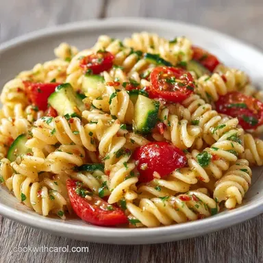Olive Oil Pasta Salad in 30 Minutes