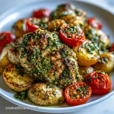 Pesto Chicken Thighs in 45 Minutes